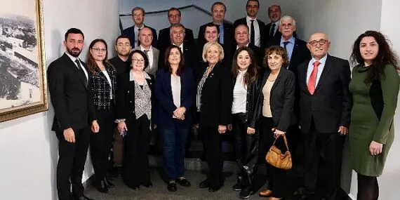 Başkan Çerçioğlu'na Efeler Kent Konseyi'nden Ziyaret haberi