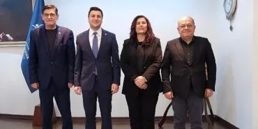 Başkan Çerçioglu'na Parti Meclisi Üyesi Esen'den Ziyaret haberi