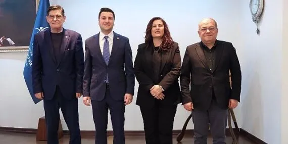 Başkan Çerçioglu'na Parti Meclisi Üyesi Esen'den Ziyaret haberi