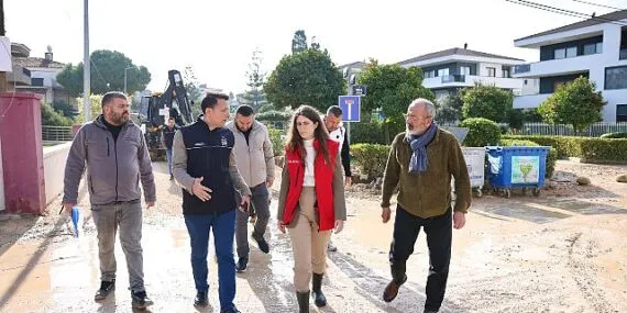 Başkan Denizli, “Doğal gaz hattının 2,5 kilometrelik ilk etabı tamamlandı” haberi