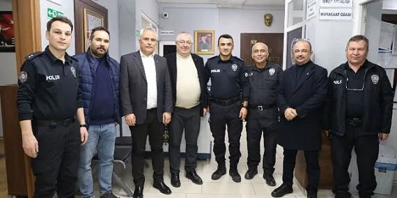 Başkan Ertaş yeni yılı vatandaşlarla birlikte karşıladı