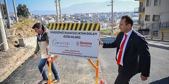 Başkan Eşki’den ulaşıma estetik dokunuş