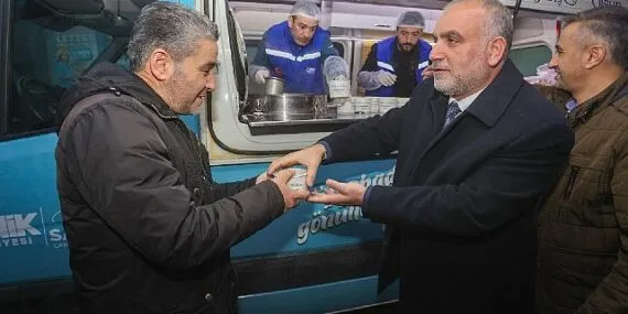 Başkan İbrahim Sandıkçı’dan Çorba İkramı haberi