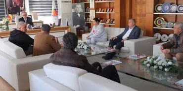Başkan Topaloğlu’na teşekkür ziyareti haberi