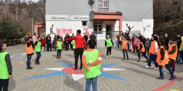 Batmanlı öğrencileri sporla buluştu haberi