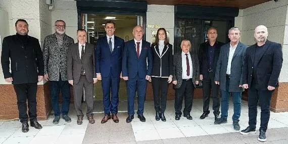 Belediye Başkanlarından Kooperatif Başkanı’na Ziyaret haberi