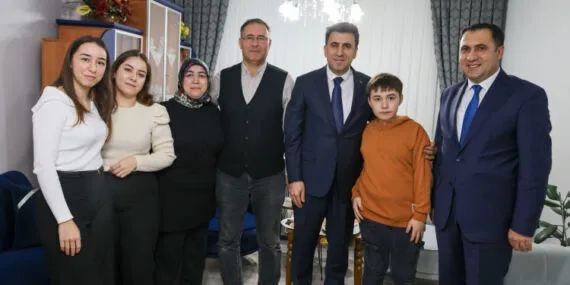 Bilecik'te Vali Aygöl gazileri yalnız bırakmıyor haberi