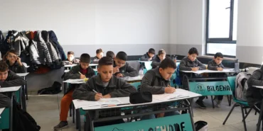 Bilgehanelerde 2. Türkiye Geneli deneme sınavı heyecanı yaşandı haberi