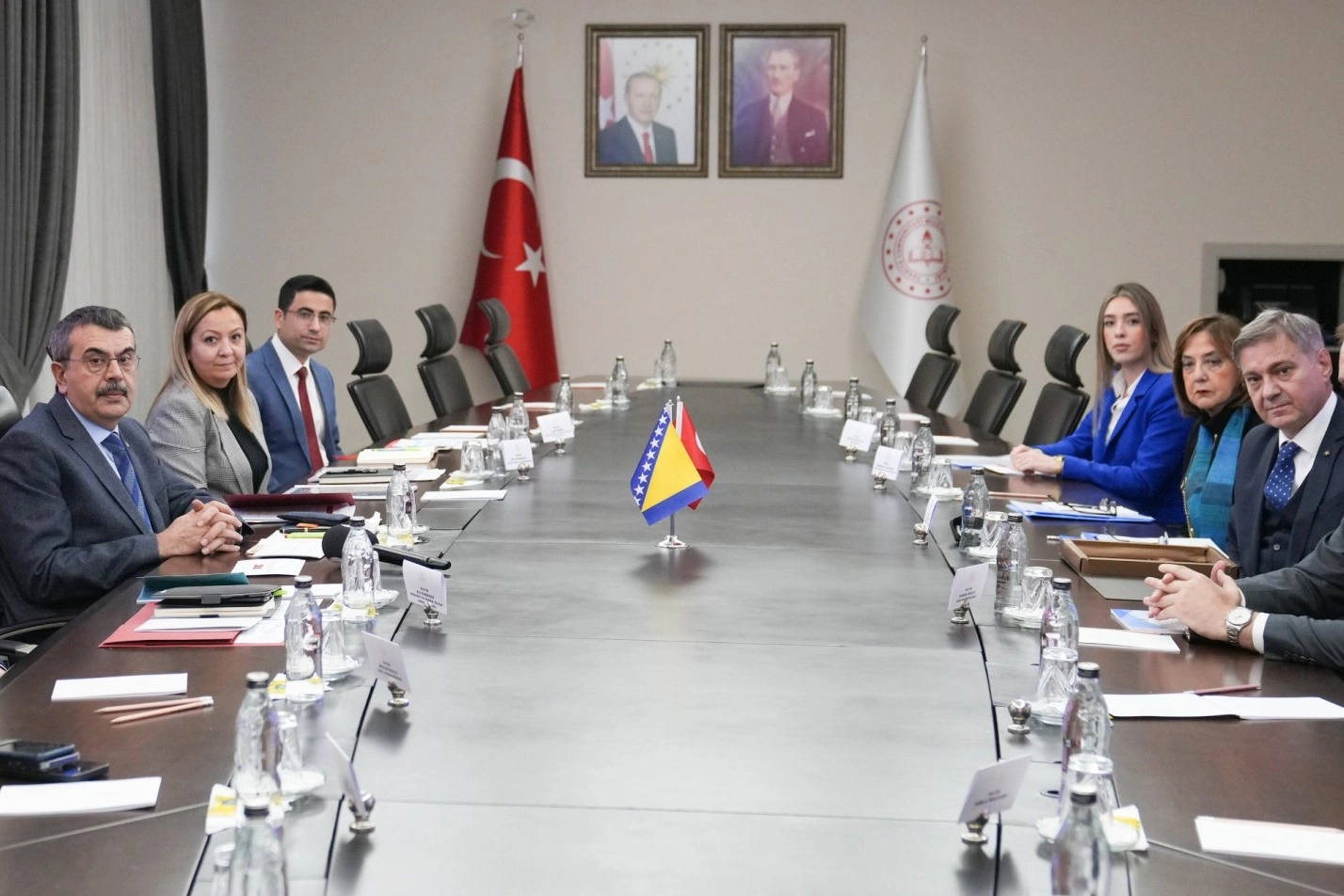 Bosna Hersek Parlamentosu Temsilciler Meclisi MEB'de haberi