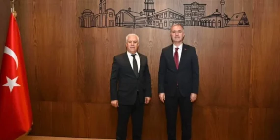 Bozbey’den Başkan Taban’a ziyaret