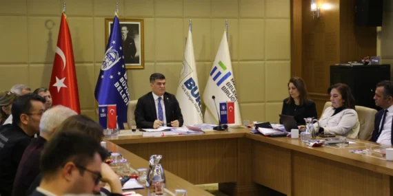 Bursa Büyükşehir üst yönetimi 2024'ü değerlendirdi haberi