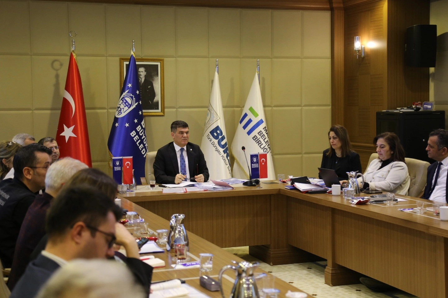 Bursa Büyükşehir üst yönetimi 2024'ü değerlendirdi haberi