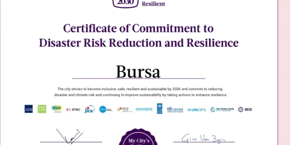 Bursa Büyükşehir’den uluslararası 'dirençli' işbirliği haberi