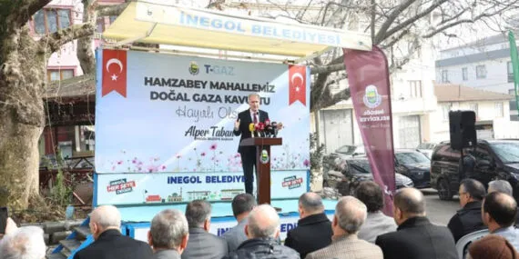Bursa  İnegöl’de 3 mahalle doğal gaza kavuştu haberi