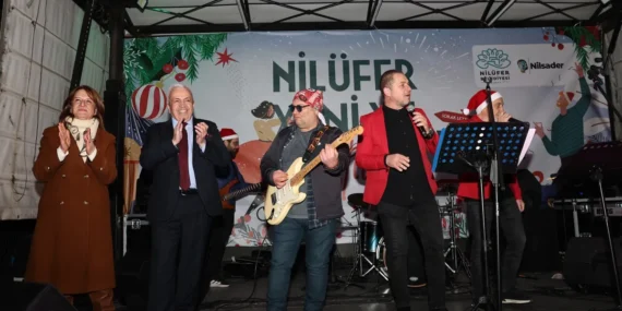 Bursa Nilüfer 2025’i coşku ile karşıladı