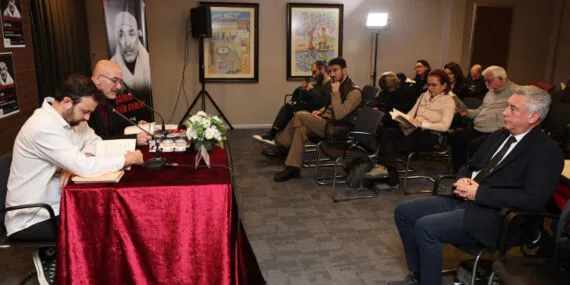 Bursa Nilüfer'de Enis Akın ‘Şairin Şiir Evreni’ne konuk oldu haberi