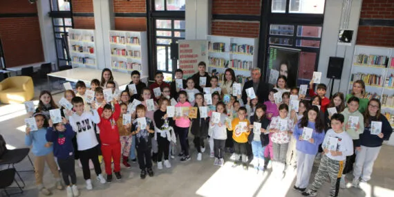 Bursa Nilüferli çocukların keyifli kütüphane buluşması haberi