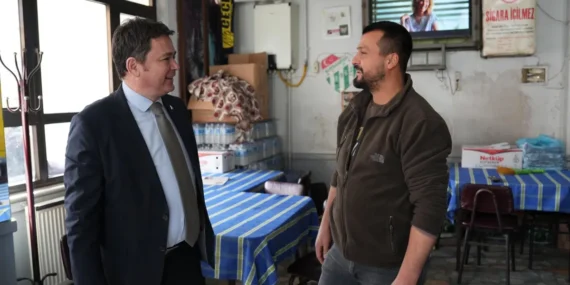 Bursa Osmangazi'de Başkan Aydın Atıcılar'da esnafla buluştu haberi