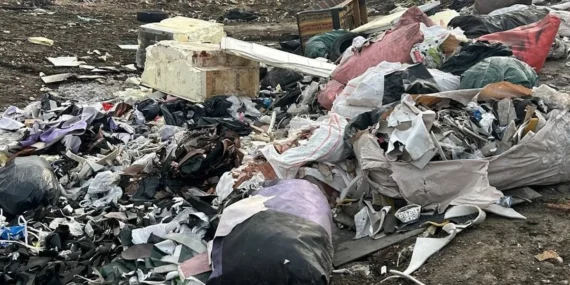 Bursa'da kaçak hafriyat dökenlere 2 milyon lira ceza kesildi haberi