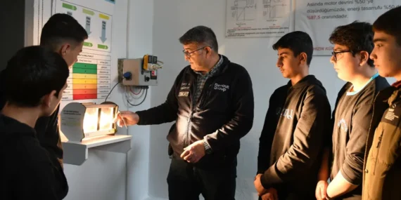 Bursa’da gençlere uygulamalı enerji tasarrufu eğitimi haberi