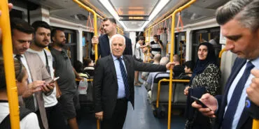 Bursaray her gün bir dünya turu atıyor! Bursa'da toplu ulaşımda kapasite 334 milyona ulaştı haberi