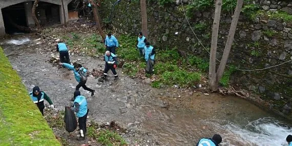 Büyükşehir ve MASKİ’den Çaybaşı Deresi’nde Hummalı Çalışma haberi