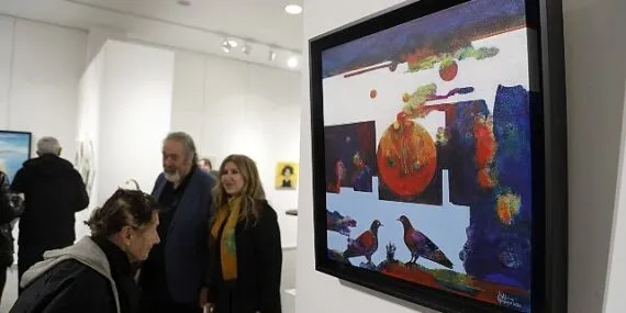 Çağdaş Sanat Seçkisi Başkentlilerle Buluştu haberi