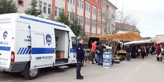 Canik’te 3673 Noktada Denetim haberi