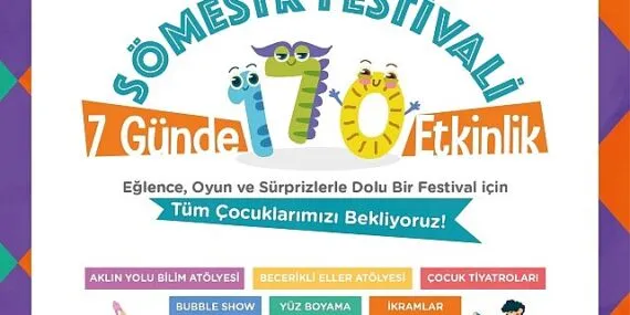Çeşme Belediyesi’nden çocuklara renkli Sömestr Festivali! haberi