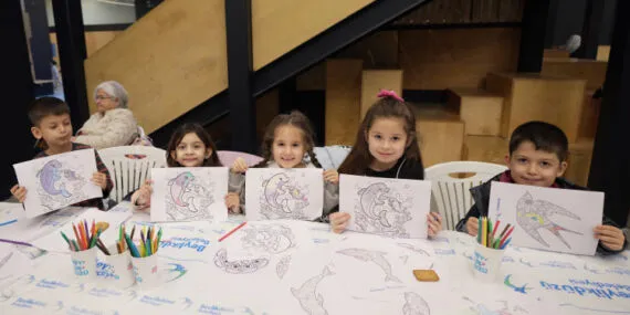 Çocuklar yarıyıl tatilini eğlenceyle karşıladı haberi