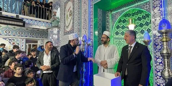 Çocuklardan Müftü Amcaya Teşekkürler haberi