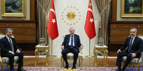 Cumhurbaşkanı Erdoğan, Barzani’yi kabul etti haberi