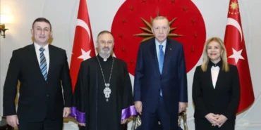 Cumhurbaşkanı Erdoğan, Türkiye Ermeni Katolik Cemaati'ni kabul etti haberi