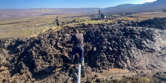 DİSKİ, 650 nüfuslu 2 mezranın su sorununu çözdü haberi