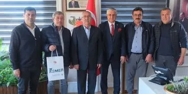 DP Kumluca İlçe Başkanı’ndan Başkan Topaloğlu’na ziyaret haberi