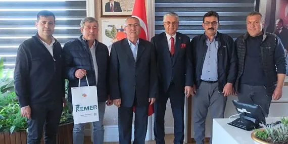 DP Kumluca İlçe Başkanı’ndan Başkan Topaloğlu’na ziyaret haberi