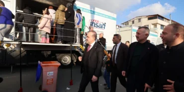 Darıca'da destek çalışmaları sürüyor