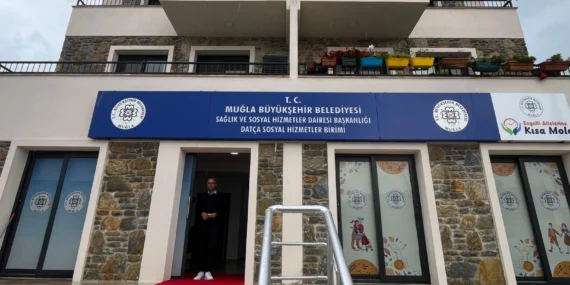 Datça'da engellere kısa bir mola haberi