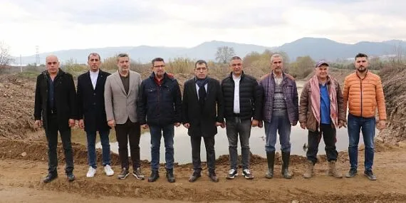 Derbent Mahallesinde dere geçişleri güvenli hale geldi haberi