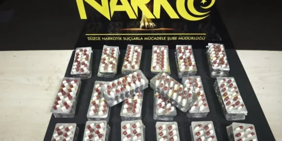 Düzce'de uyuşturucu operasyonuna 2 tutuklama haberi