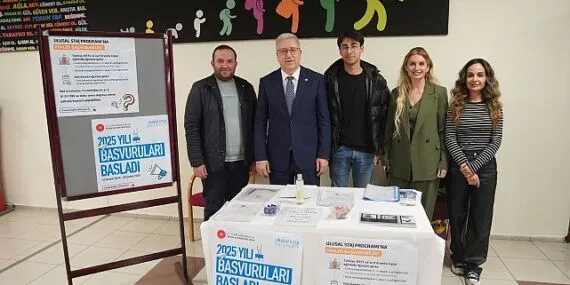 EÜ’de  “Ulusal Staj Programı Tanıtım Günleri” devam ediyor haberi