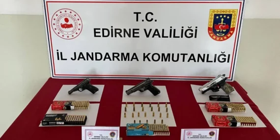 Edirne Havsa’da kaçak silah operasyonu! haberi