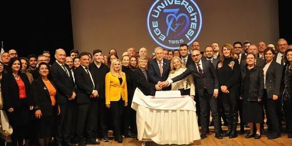 Ege Üniversitesinde 70’inci yıla özel logo tasarlandı