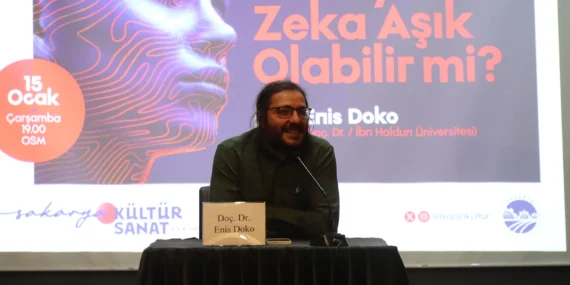 Enis Doko ‘Yapay Zekâ âşık olabilir mi?’ sorusuna Sakarya'da cevap verdi: ''Aşık olamaz ama'' haberi