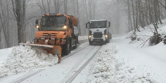 Güçlü filo, karla mücadeleye hazır haberi