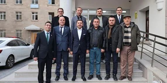 Gülşehirli Muhtarlardan Başkan Arı’ya Ziyaret haberi