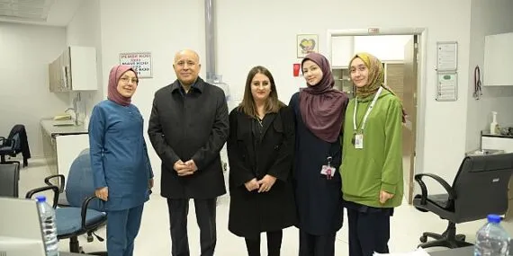 Hasta ve hasta yakınları yalnız bırakılmadı haberi