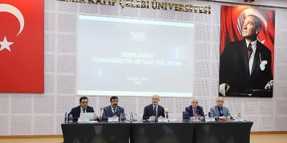 İKÇÜ’de “2030’a Doğru Türk Yükseköğretim Vizyonu” haberi
