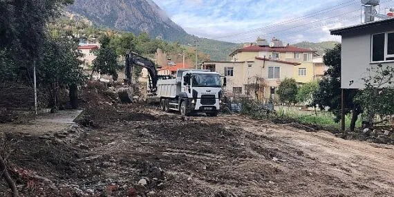 İmar yollarında çalışmalar sürüyor haberi