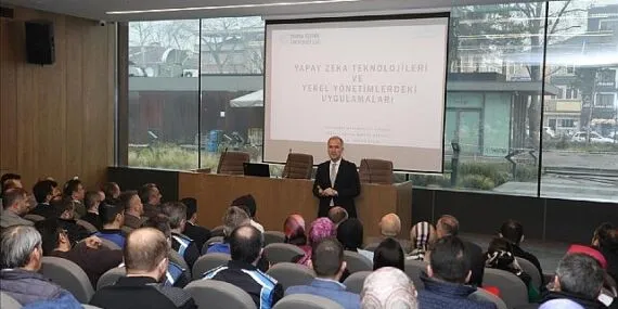 İnegöl Belediyesi Personeline Yapay Zeka Eğitimi Verildi haberi